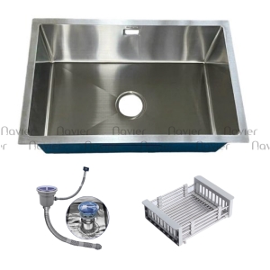 Chậu Rửa Chén 1 Ngăn Inox 304 Navier NV-6845A